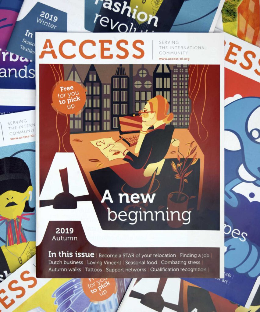 ACCESS magazine cover M-space