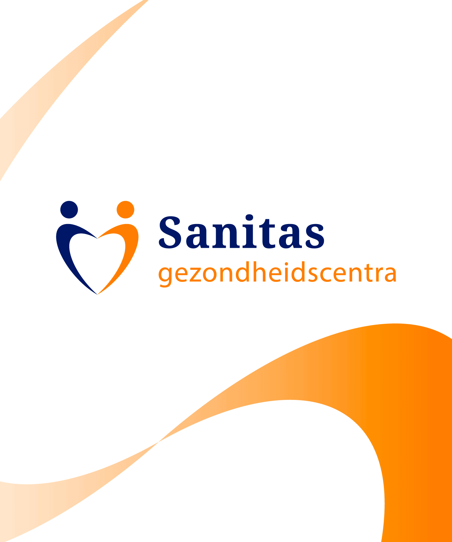 Sanitas logo animatie M-space
