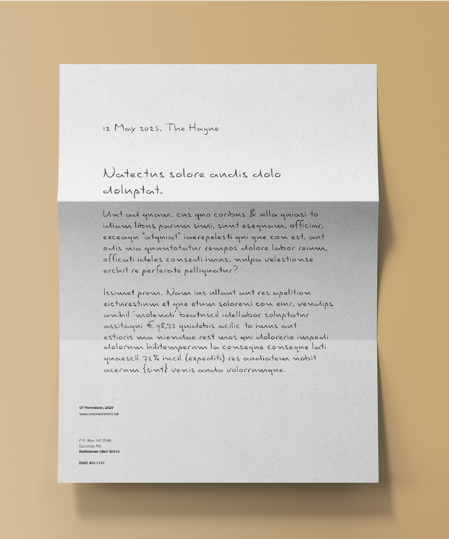 M-space digitaal handschrift